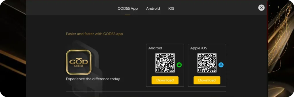 God55 Download App for Android