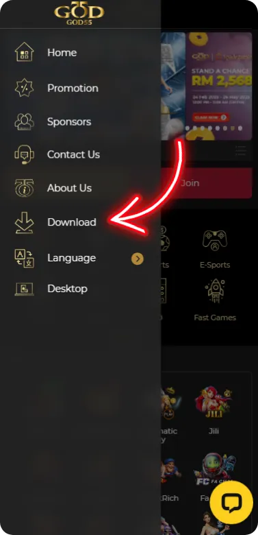 download button